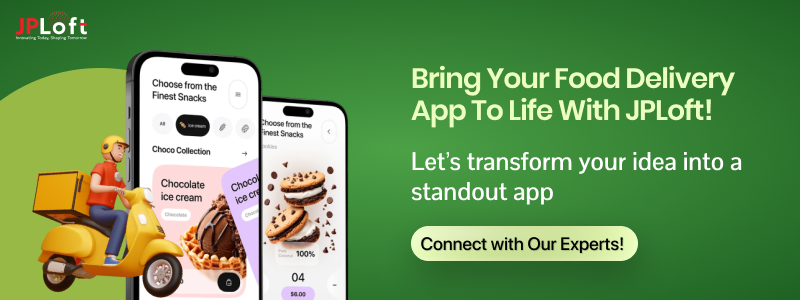 Food Delivery App Development CTA